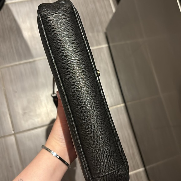 FURLA Genuine Leather Double Strap Chain Bag 🇮🇹 - Picture 12 of 15